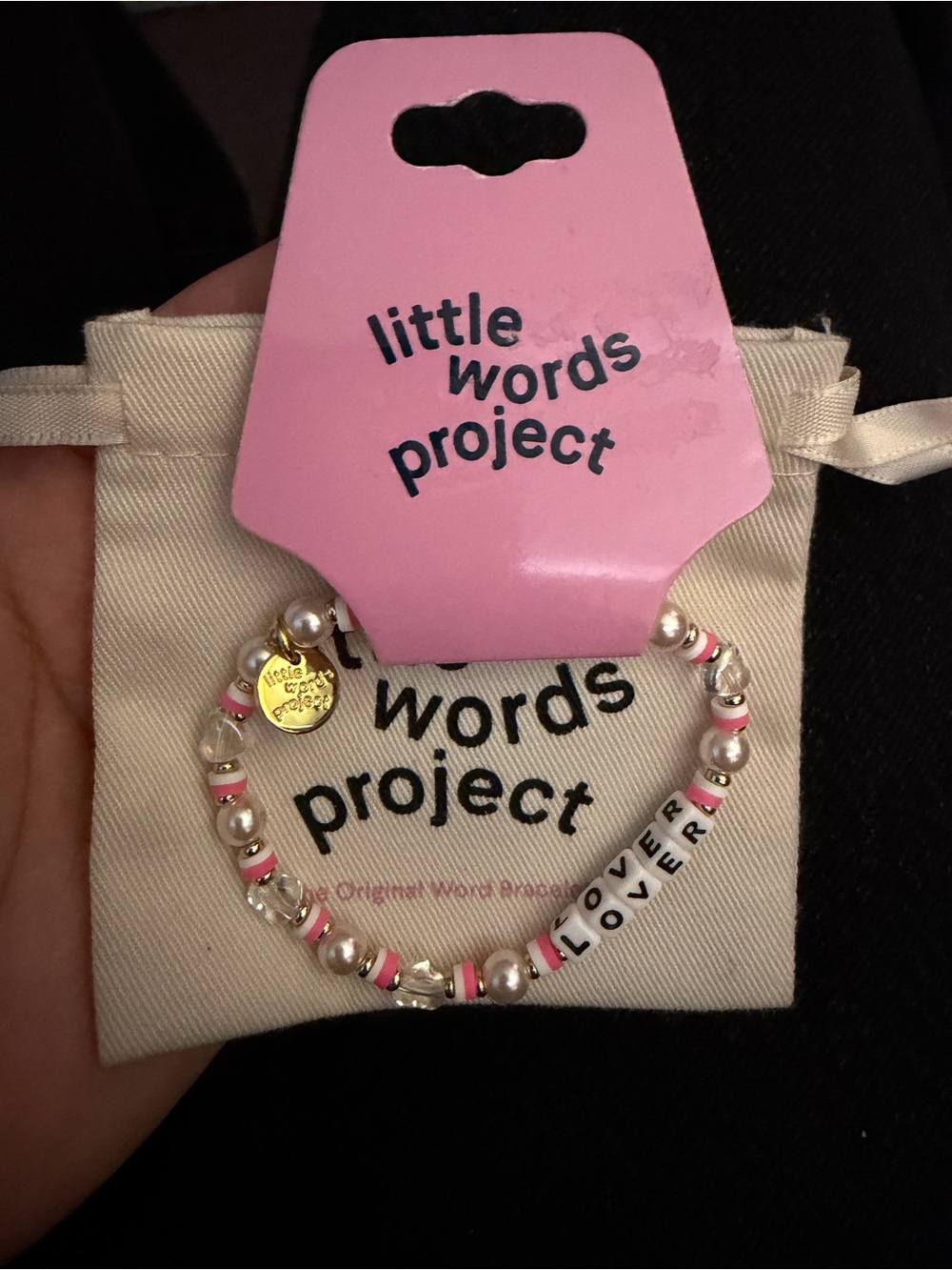 Little words project “Lover” Beaded Bracelet